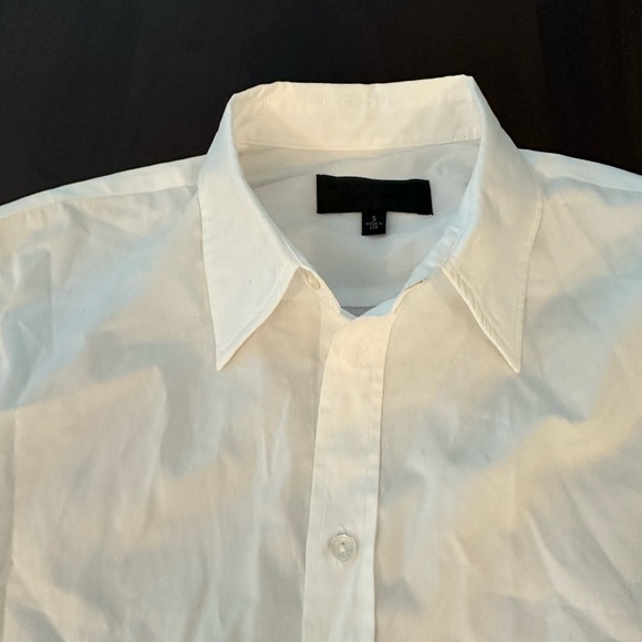 NILI LOTAN Cristobal Men White Button Down Shirt - Picture 11 of 11